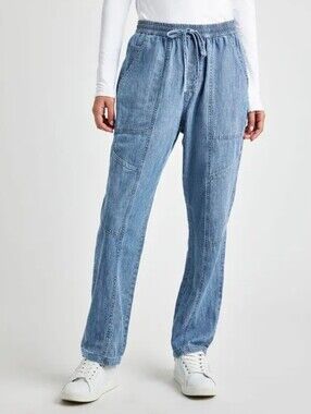 Splendid Shay Cotton Indigo Pant Sz Small NWT